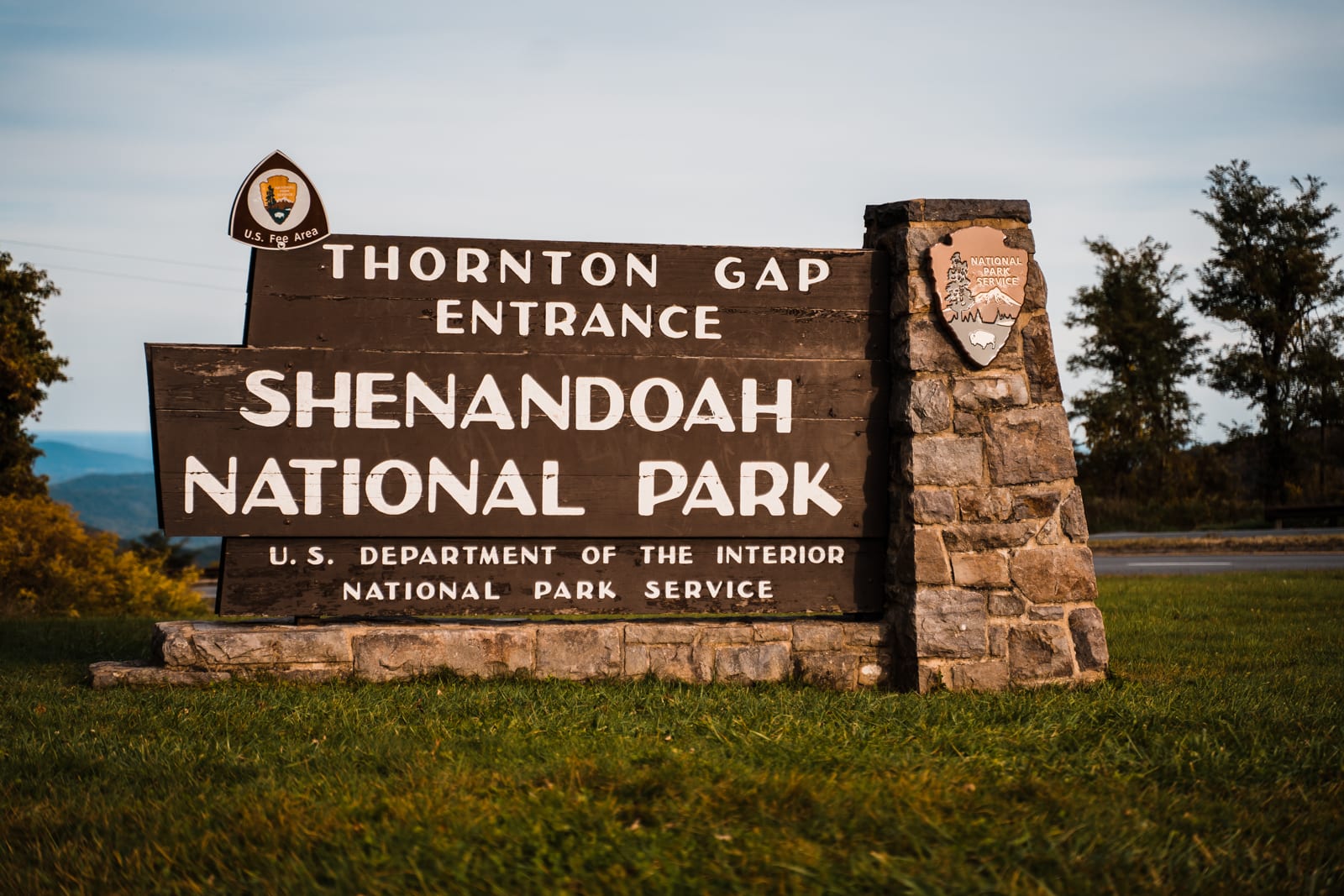 Shenandoah National Park Thornton Gap